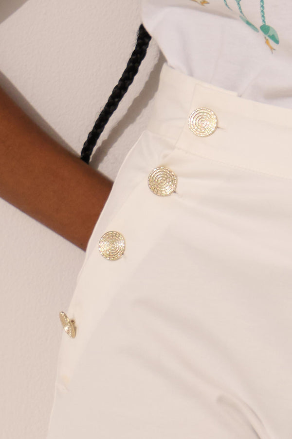 Paolita Venus Cream Nautical Trouser