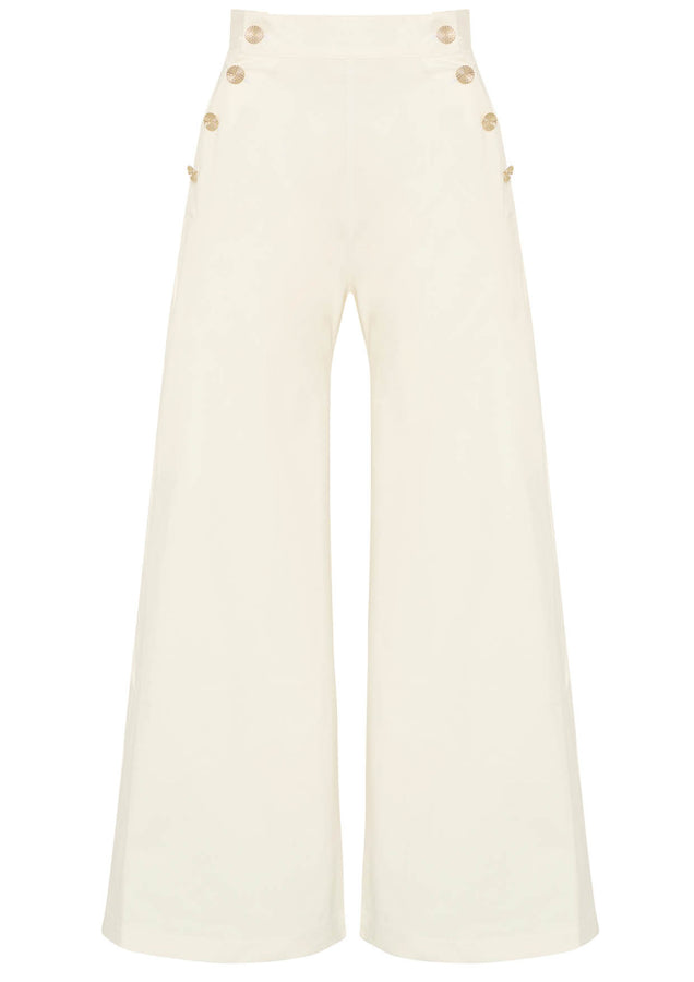 paolita Venus Cream Nautical Trouser