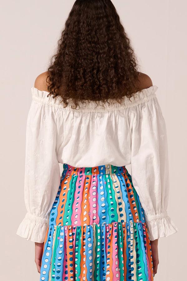 Paolita White Lobster Rosalie Top