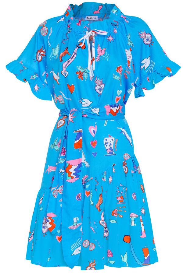 paolita White Rabbit Diana Dress