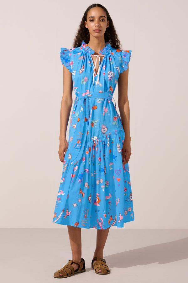 Paolita White Rabbit Juno Dress