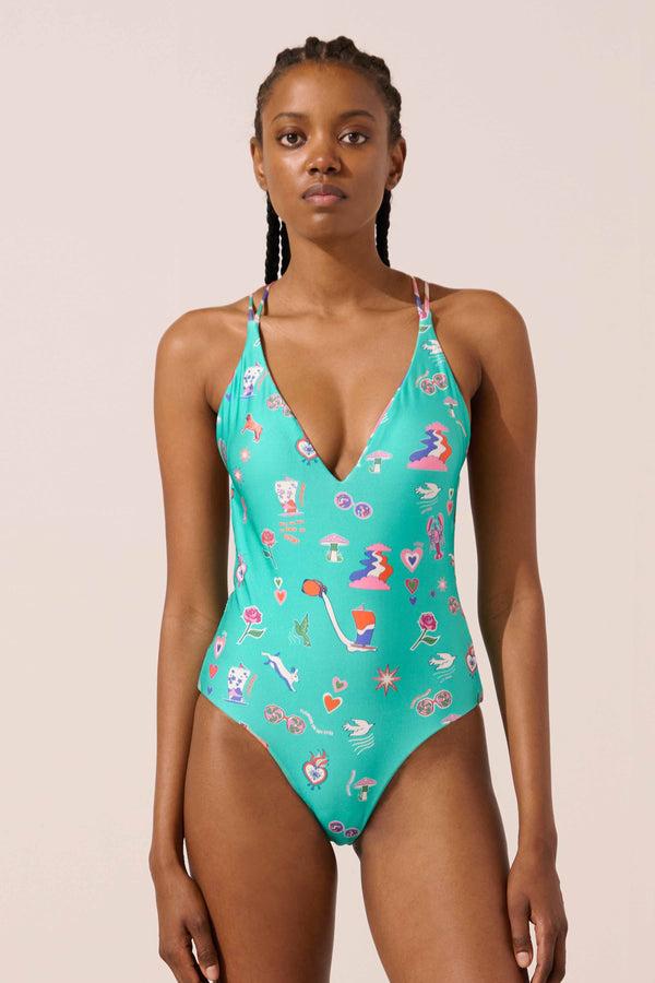 Paolita Playground Love Reversible Azania One Piece