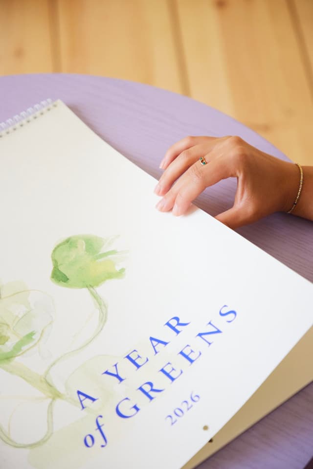 Paper Collective A Year Of Greens - 2026 Calendar