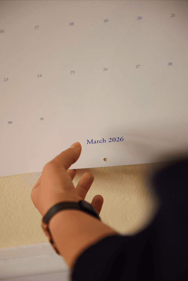 Paper Collective A Year Of Greens - 2026 Calendar