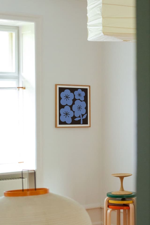 Paper Collective Blue Flowers