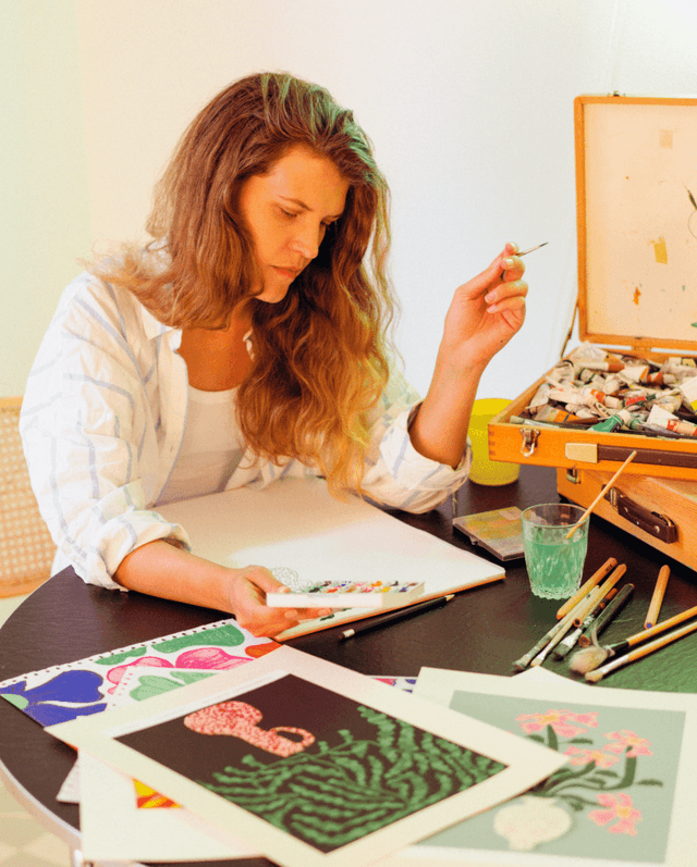 Paper Collective Flower Studies 04 - Stjärnöga