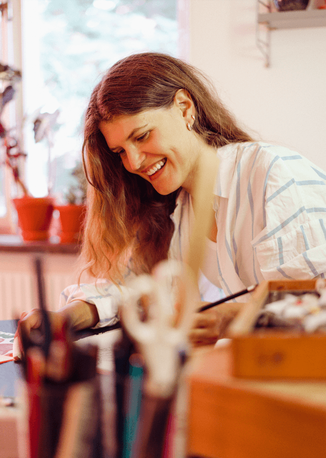 paper collective Flower Studies 04 - Stjärnöga