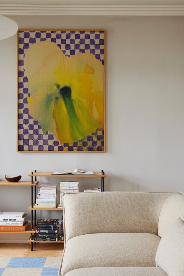 paper collective Flower with Checks 02