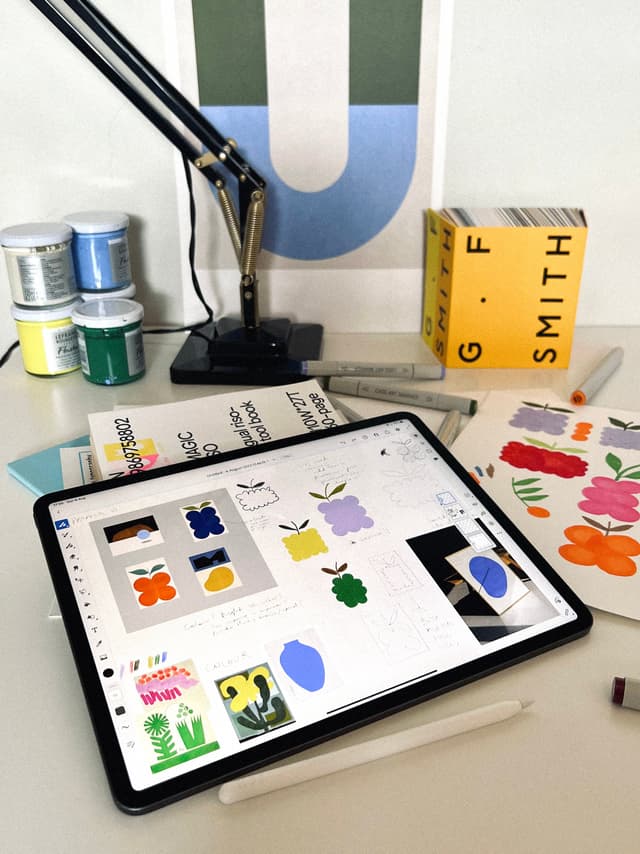 paper collective Indigo Fruit