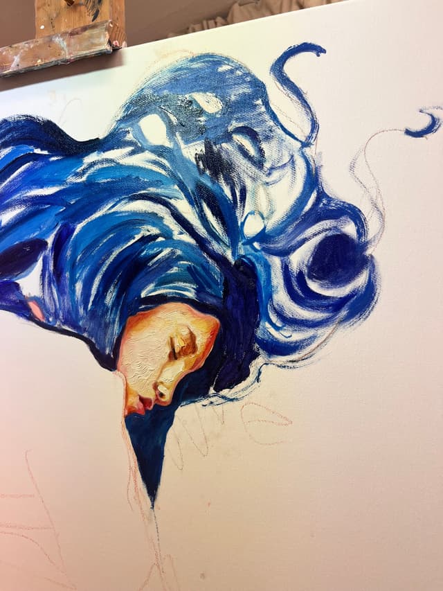 Paper Collective Madame E - Folded Art Card