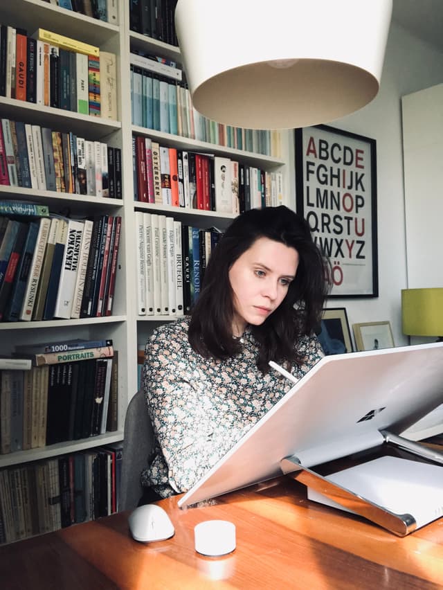 paper collective Orange Landscape