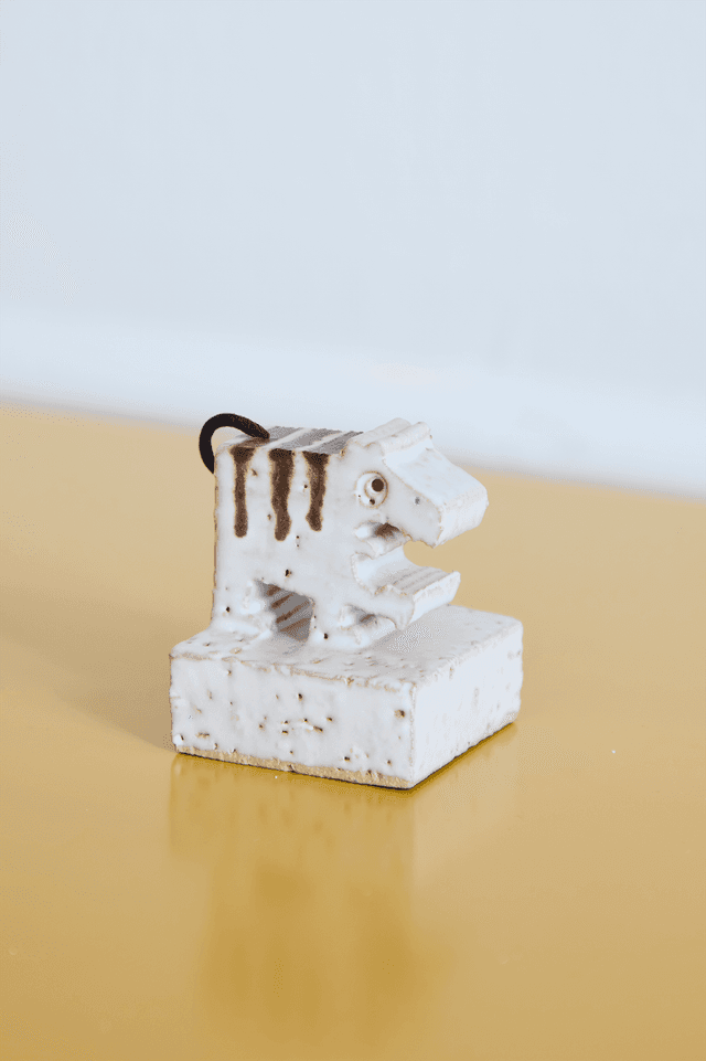Paper Collective Zodiac Tiger- White