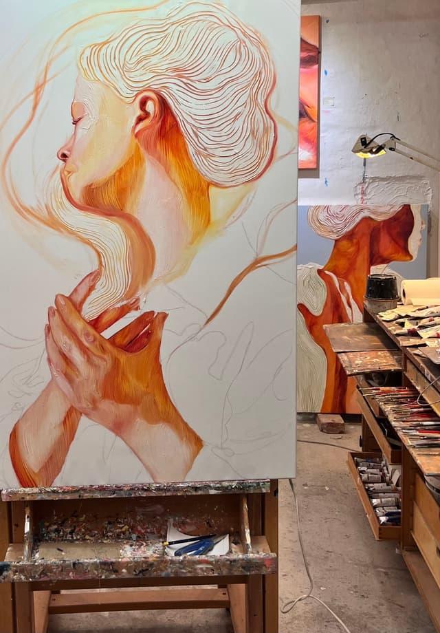 paper collective The Man I Met at a Bar - Folded Art Card