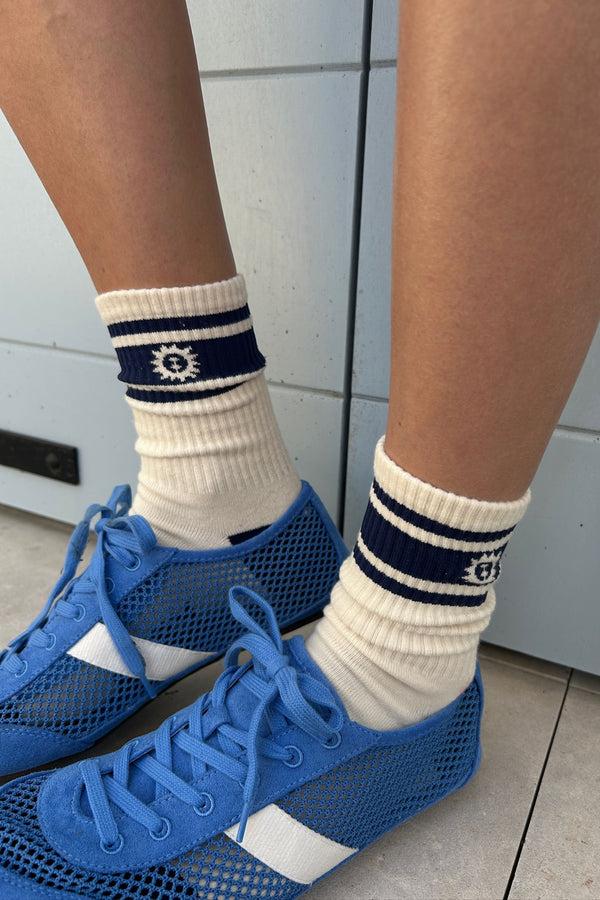 Paper London Arev Navy Socks