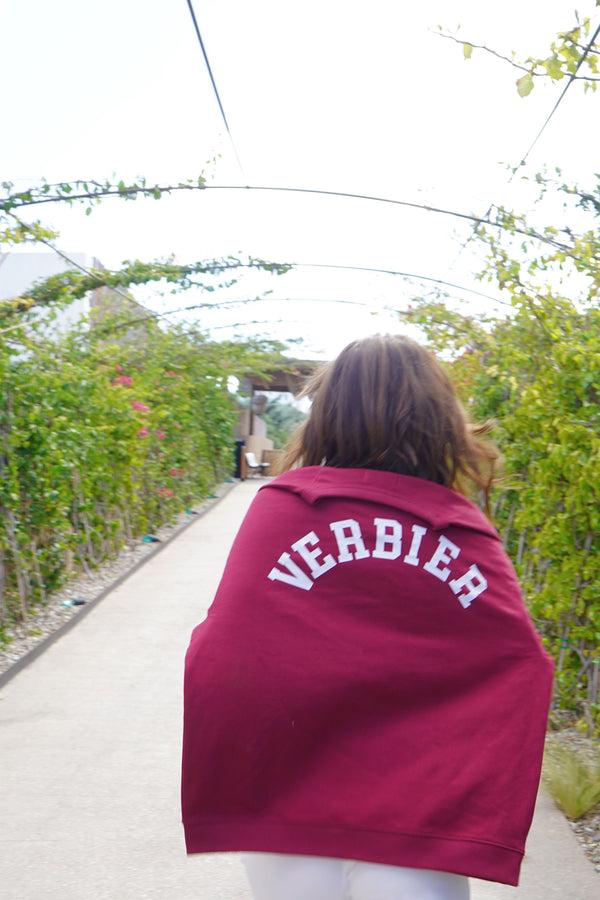 Paper London Burgundy Verbier Ski Club Sweatshirt