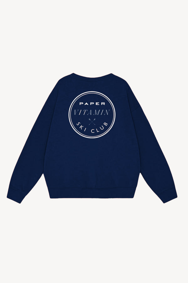 Paper London Red Aspen Ski Club Sweatshirt