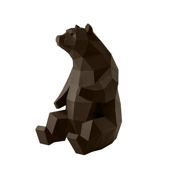 Papercraft World 3D Bear Model For Home Decor (DIY Papercraft)