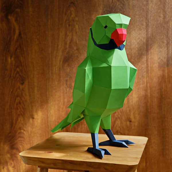 Papercraft World 3D Parrot Papercraft: A Fun DIY Activity For Kids & Adults