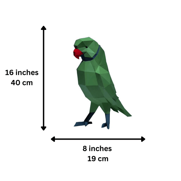 Papercraft World 3D Parrot Papercraft: A Fun DIY Activity For Kids & Adults