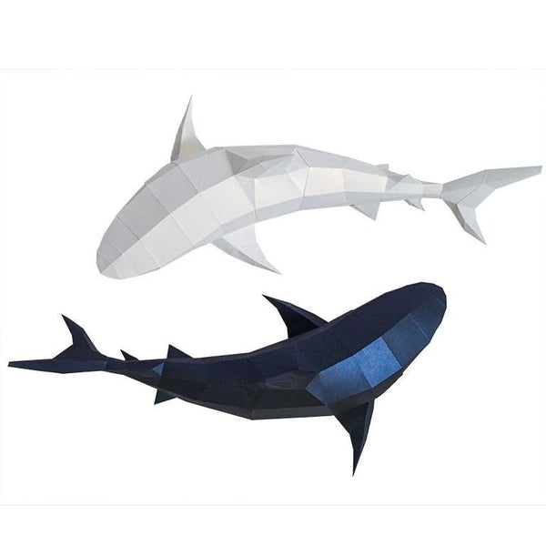 Papercraft World 3D Shark Wall Art And Decor (DIY Papercraft)