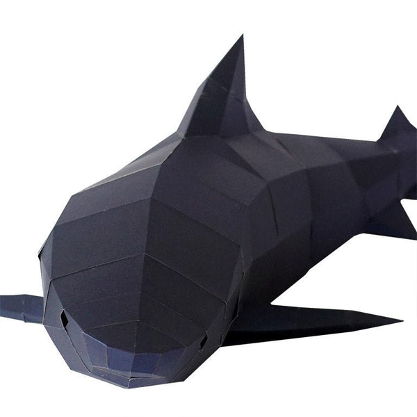 Papercraft World 3D Shark Wall Art And Decor (DIY Papercraft)