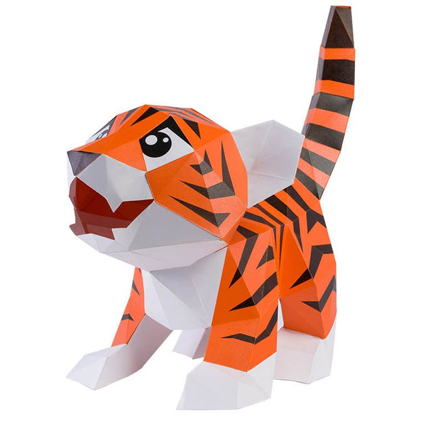 Papercraft World 3D Tiger Table Lamp (DIY Papercraft)