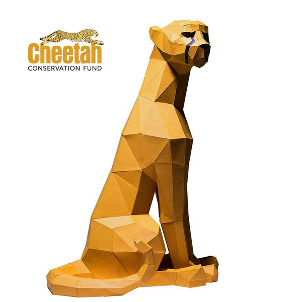 Papercraft World Cheetah Model - Digital PDF Template