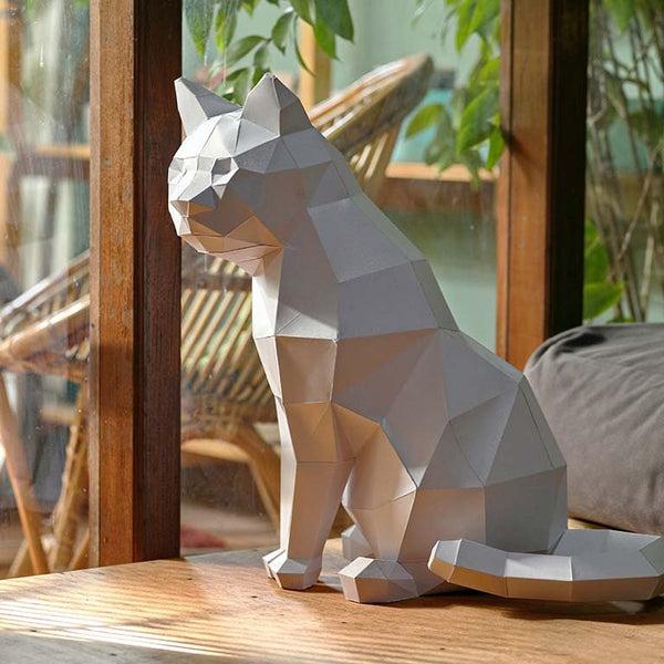 papercraft world 3D Cat Model