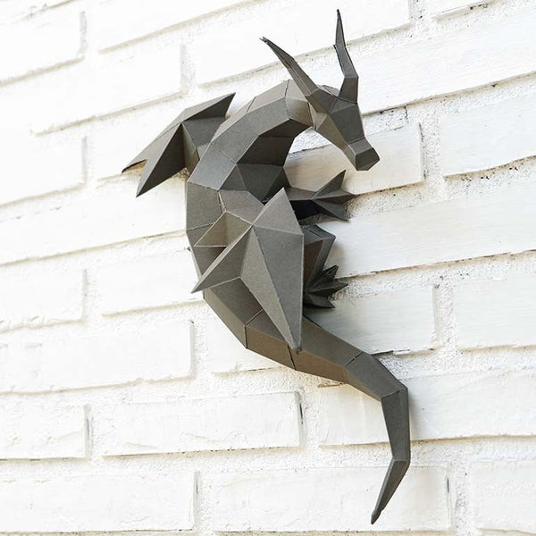 Papercraft World 3D Dragon Wall Art & Decor