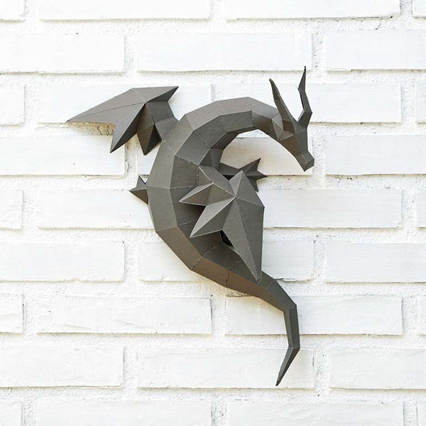 papercraft world 3D Dragon Wall Art & Decor