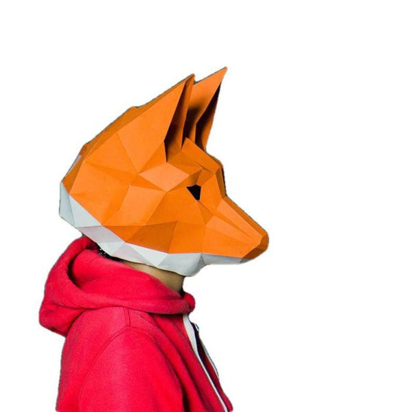 Papercraft World 3D Paper Fox Mask