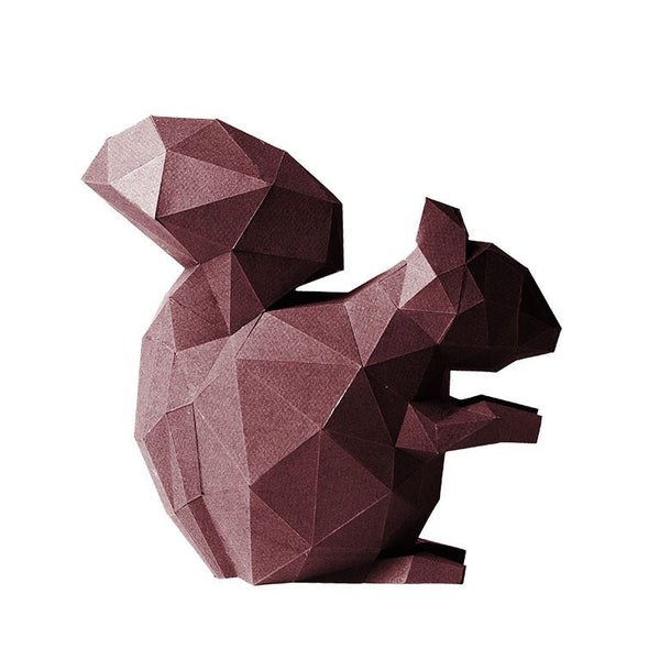 Papercraft World 3D Squirrel Model