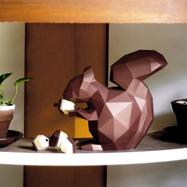 papercraft world 3D Squirrel Model