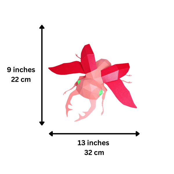 Papercraft World Beetle Model