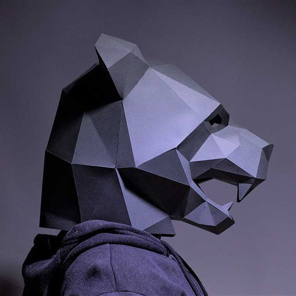 Papercraft World Black Panther Mask