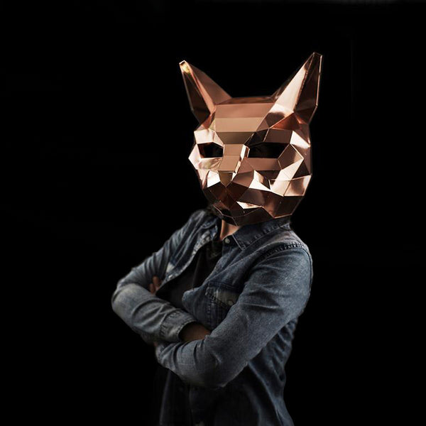 papercraft world Cat Mask