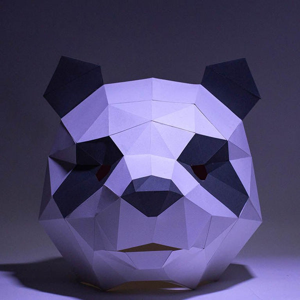 Papercraft World DIY Panda Face Mask Papercraft