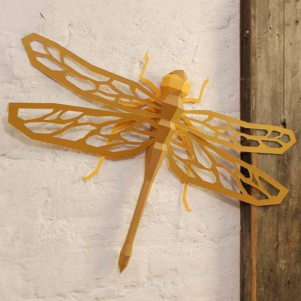 Papercraft World Dragonfly Papercraft Wall Art