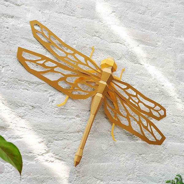 Papercraft World Dragonfly Papercraft Wall Art