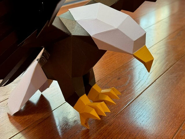Papercraft World Eagle Wall Art