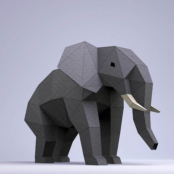 Papercraft World Elephants Model