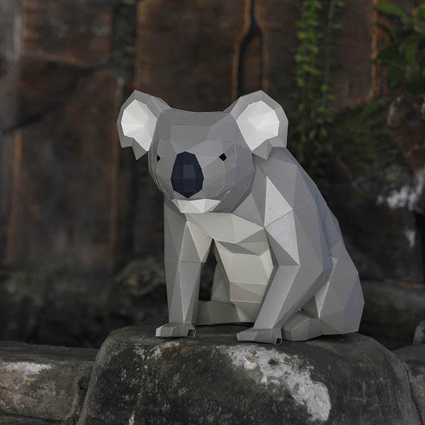 papercraft world Koala - Digital PDF Template