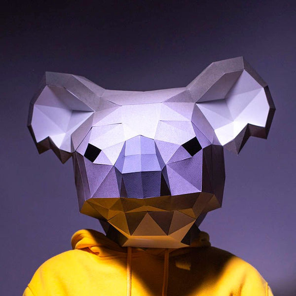 Papercraft World Koala Mask