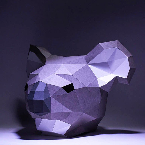 Papercraft World Koala Mask