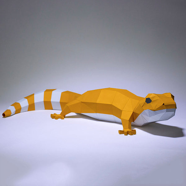 Papercraft World Leopard Gecko Model