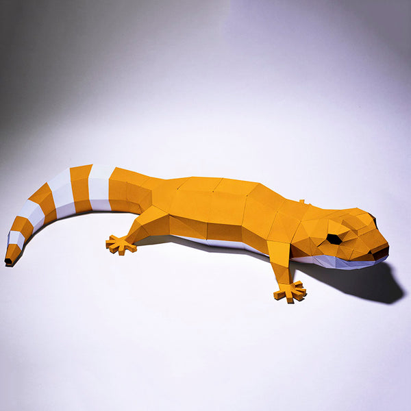 Papercraft World Leopard Gecko Model