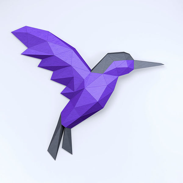 Papercraft World New Hummingbird Wall Decor