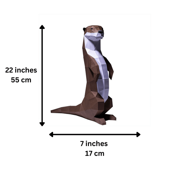 Papercraft World Otter Model