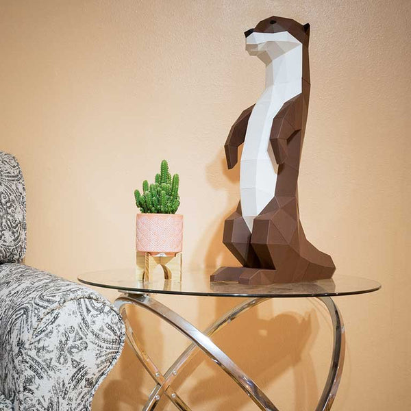 papercraft world Otter Model
