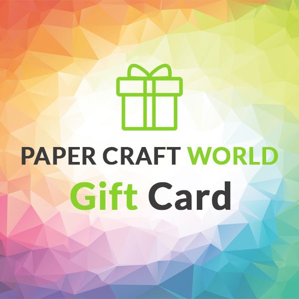 papercraft world PAPERCRAFT WORLD Gift Card